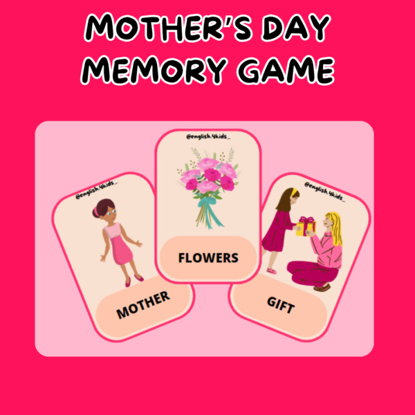 MOTHER'S DAY MEMORY GAME