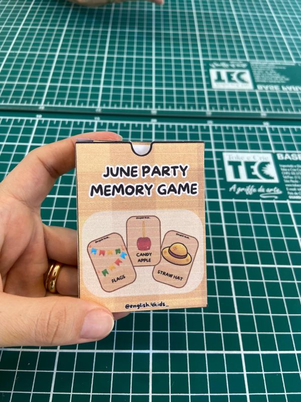JUNE PARTY MEMORY GAME - Imagem 2