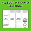MINI BOOK ALL ABOUT MY FAMILY