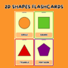 2D SHAPES FLASHCARDS