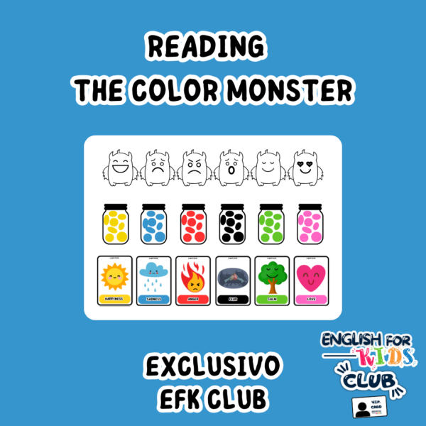 READING - THE COLOR MONSTER - EXCLUSIVO EFK CLUB