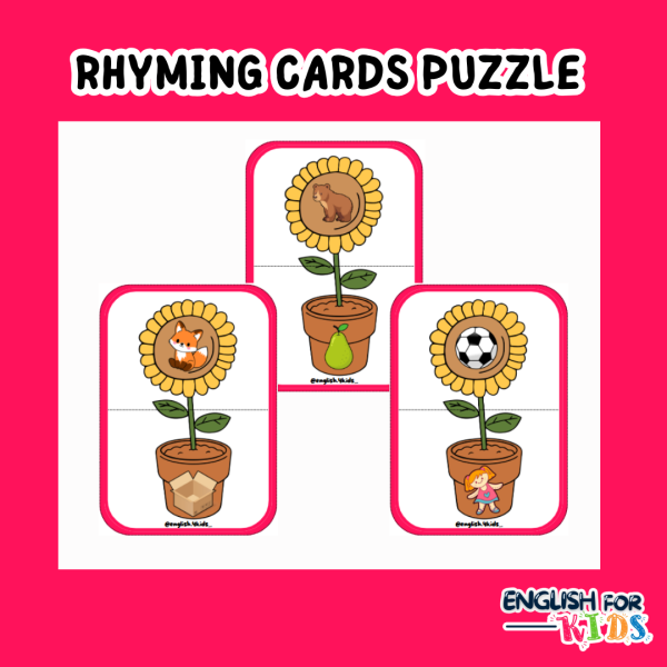 RHYMING CARDS PUZZLE