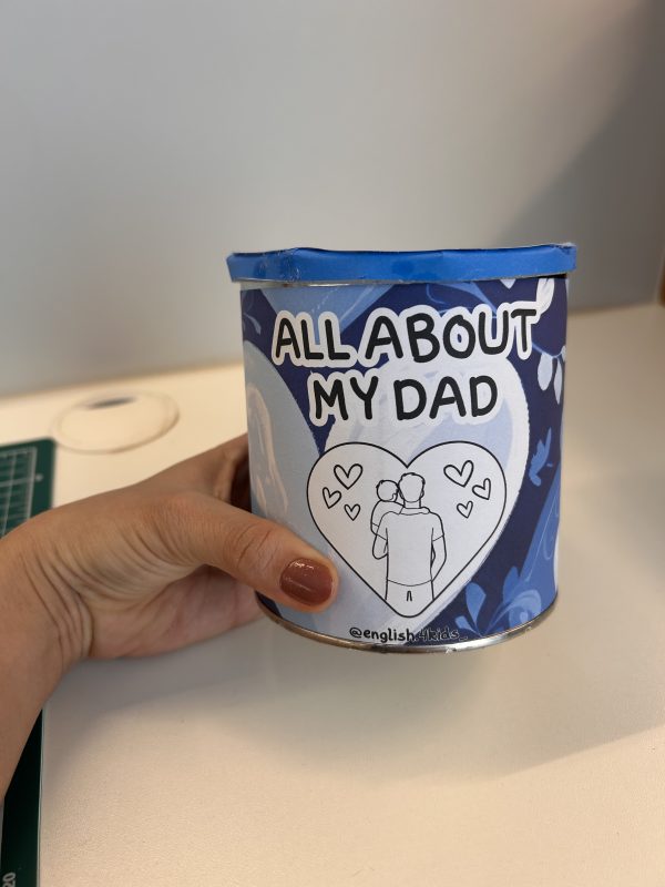 JOGO DE LATA – ALL ABOUT MY DAD - Imagem 2