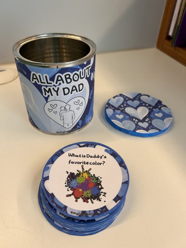 JOGO DE LATA – ALL ABOUT MY DAD - Imagem 3