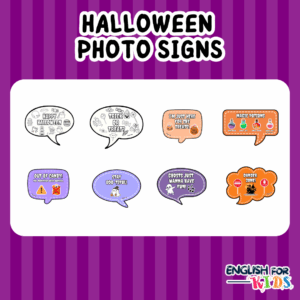 HALLOWEEN PHOTO SIGNS