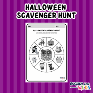 HALLOWEEN SCAVENGER HUNT