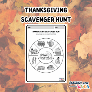 THANKSGIVING SCAVENGER HUNT