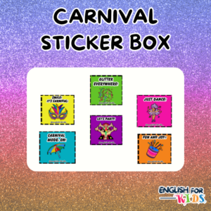 CARNIVAL STICKER BOX