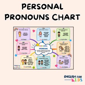 PERSONAL PRONOUNS CHART