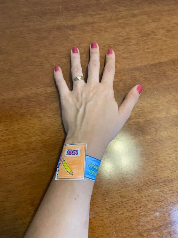 BACK TO SCHOOL BRACELETS TO COLOR - Imagem 5