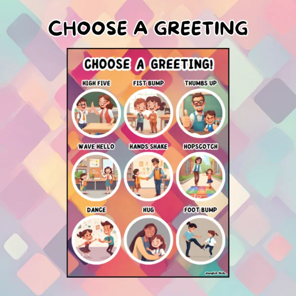 CHOOSE A GREETING!