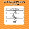 CARNIVAL BRACELETS TO COLOR