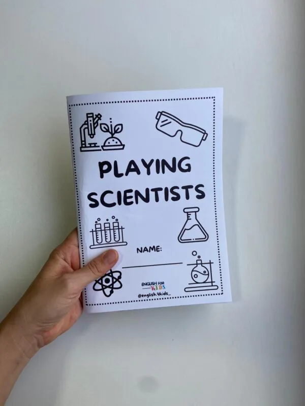 PLAYING SCIENTISTS - LIVRETO - Imagem 2