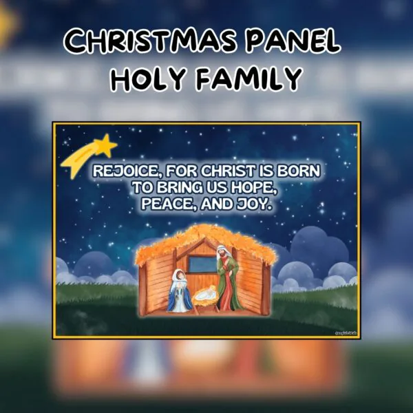 CHRISTMAS PANEL: THE HOLY FAMILY