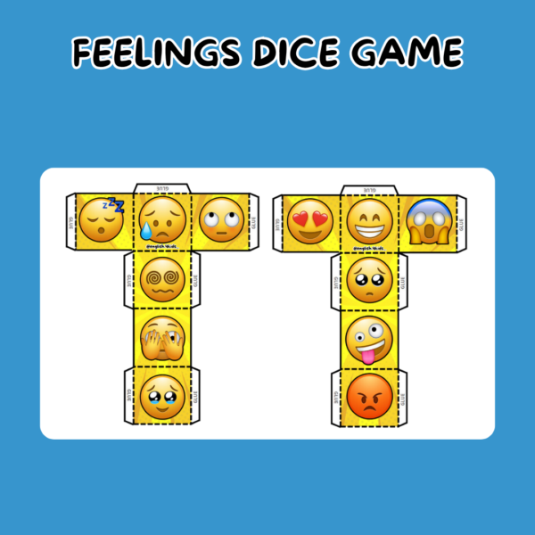 FEELINGS DICE GAME