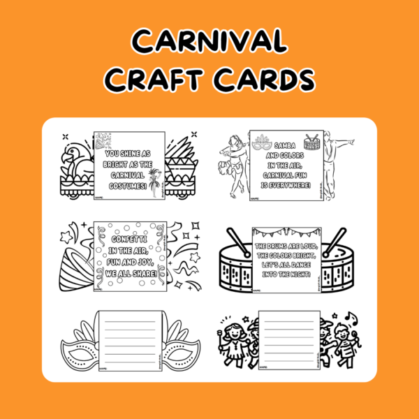 CARNIVAL CRAFT CARDS