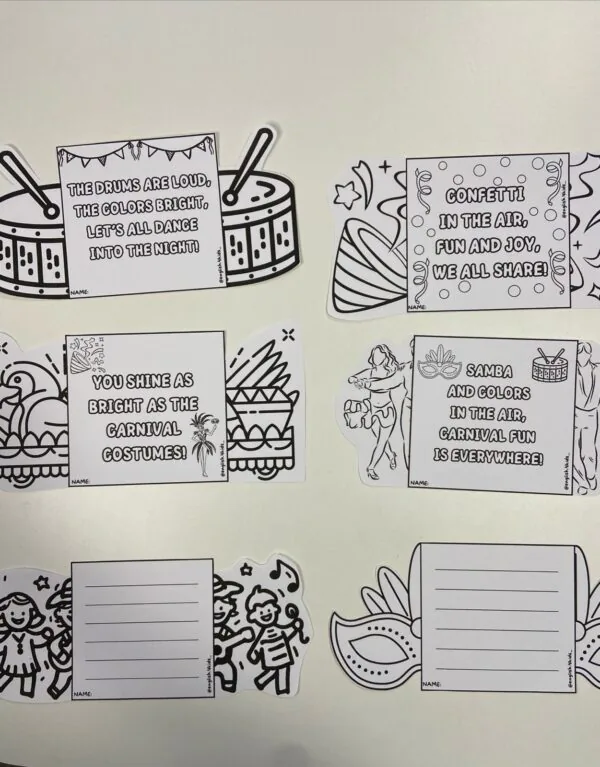 CARNIVAL CRAFT CARDS - Imagem 2