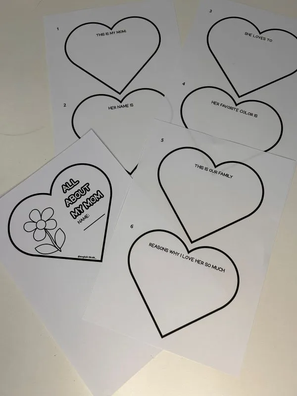 ALL ABOUT MY MOM - HEART-BOOK - Image 10