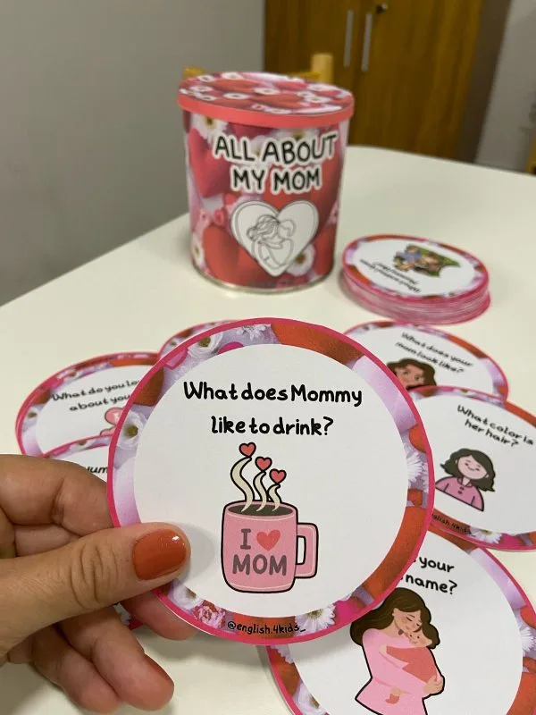 JOGO DE LATA - ALL ABOUT MY MOM - Imagem 2