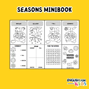 SEASONS MINIBOOK